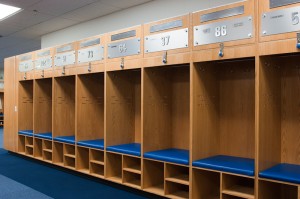 University at Buffalo Football lockers